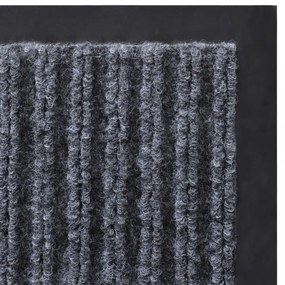 szürke PVC lábtörlő 90 x 120 cm