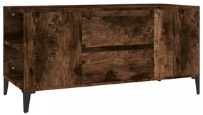 füstös tölgy színű szerelt fa TV-szekrény 102x44,5x50 cm