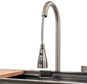 Rose rozsdamentes mosogató