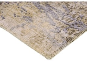 Világoskék-világosbarna mosható futószőnyeg 80x200 cm Sandstorm – Vitaus