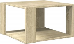 vidaXL sonoma tölgy színű szerelt fa dohányzóasztal 51,5x51,5x30 cm