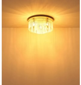 Globo 15698D1B - Mennyezeti lámpatest GORLEY, 5x E27 (max. 60 W), 230 V, átmérő 50 cm