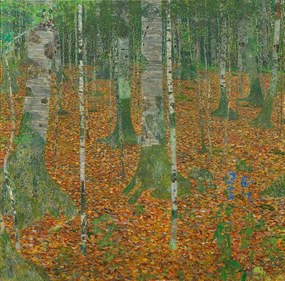 Reprodukció The Birch Wood (1903), Gustav Klimt