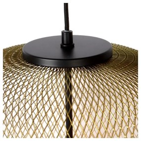 Lucide 45385/35/02 - Csillár zsinóron MESH 1xE27/40W/230V sárgaréz