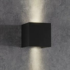 Kültéri fali lámpa KIOTO 1xG9/5W/230V IP44 fekete