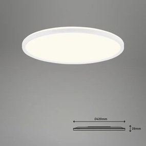 Brilo - LED Dimmelhető mennyezeti lámpa SLIM LED/22W/230V Wi-Fi Tuya + távirányító