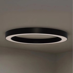 LED Mennyezeti lámpa LED/115W/230V 3000/4000/6500K átm. 120 cm fekete