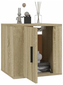 2 db sonoma tölgy fali TV-szekrény 40x34,5x40 cm