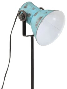 kopott kék állólámpa 25 W 35x35x65/95 cm E27