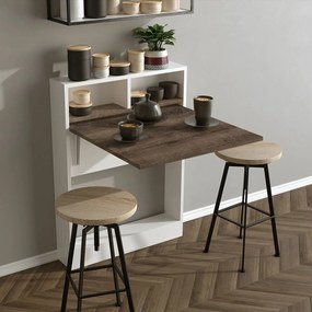 Összecsukható étkezőasztal Patara Brown