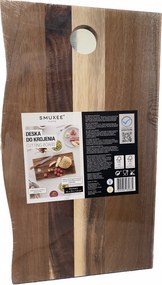 Smukee Vágódeszka Akácfa 40x23x1,5 cm
