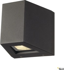 SLV 229665 OUT-BEAM Modern Kültéri Fali Lámpa Antracit LED IP44