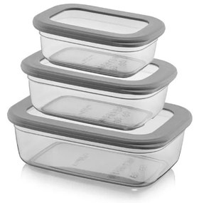 Élelmiszertartó doboz szett 3 db-os – Hermia