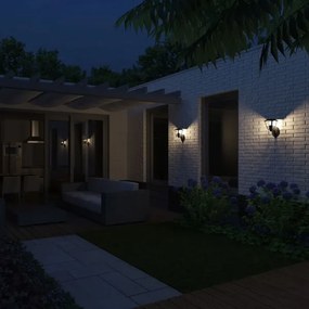 Philips 15388/30/16 - Kültéri fali lámpa érzékelős CREEK 1xE27/60W