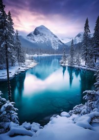 Poszter 29,7x42cm Hegyvidéki hasmagasság