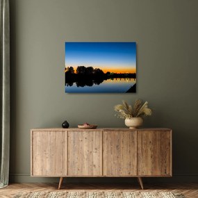 A naplemente képe (üvegen) (70x50 cm)