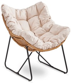 Pihenőfotel Bézs Színben. FIN