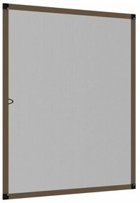 barna ablakszúnyogháló 100x120 cm