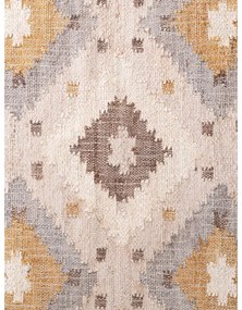 Krémszínű kézi szövésű juta szőnyeg 120x170 cm Roya Imani – Elle Decoration