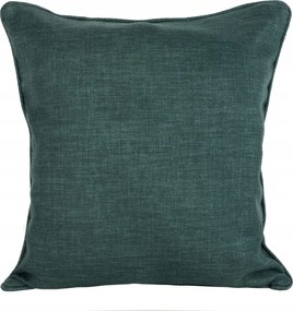 Dekoratív párnahuzat 50x50 türkiz sötét