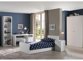 Robin fehér gyerek éjjeliszekrény, szélesség 44 cm - Vipack