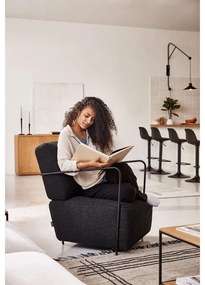 Fekete fotel Gamer - Kave Home