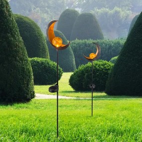 Globo 33466 - LED Napelemes lámpa SOLAR LED/0,02W/3V 600mAh IP44 bronz