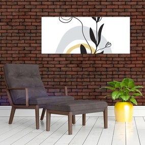 Kép - Virágok vázában N⁰1 (120x50 cm)