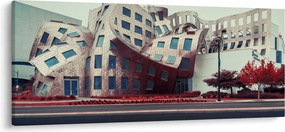 Kép - építészeti épület (120x50 cm)