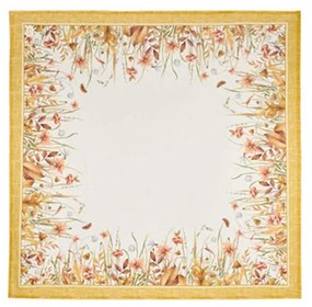 Asztalterítő 100x100 cm pamut Giardino d'Autunno őszi hangulatú