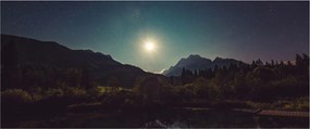 Kép - éjszakai égbolt (120x50 cm)