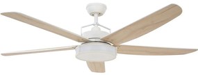 Lucci air 213176-LED Mennyezeti ventilátor LOUISVILLE 1xGX53/18W/230V fa/fehér + távirányító