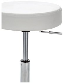 Fehér bőrutánzat irodai szék Tizio – Tomasucci