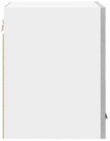 Függő szekrény polcokkal Riga 2 pcs Szürke Sonoma és fehér