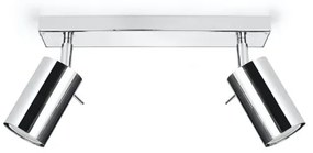 Sollux SL.0728 - Spotlámpa RING 2xGU10/10W/230V