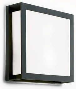 Orion - HENRY kültéri lámpa 2xE27/15W/230V 26x26 cm IP44 antracit