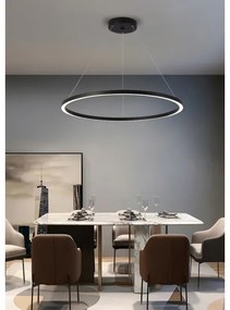 Immax NEO 07158-B80 - LED Dimmelhető csillár FINO LED/60W/230V Tuya fekete + távirányító
