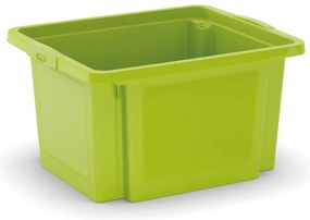 Zöld műanyag tárolódoboz 42x35x23 cm H-Box S – KIS