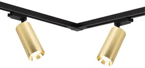 Spotlámpa sínrendszerrel MICA 4xGU10/10W/230V arany/fekete