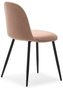 Világos rózsaszín étkezőszék szett 4 db-os Malila – Marckeric