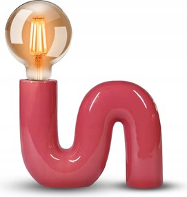 S-alakú dekorációs lámpa gyerekszobába Pop Serpent E27