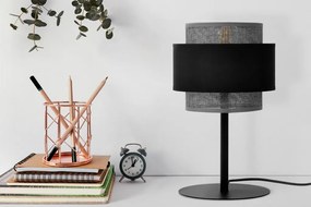 KAJA K-5176 ETELA Fekete Színű Asztali Lámpa 1xE27 15W IP20