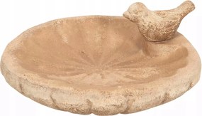 Madár Itató Kerti tál terrakotta agyag itató tál kerti