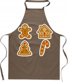 Konyhai kötény Karácsonyi mézeskalácsok Karácsonyi ajándék Divatos
