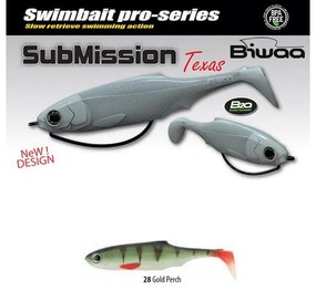 BIWAA SUBMISSION 4" 10cm 28 Gold Perch