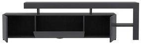 Design TV asztal Calissa 192 cm antracit