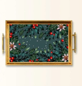 Üveg tálca, 38×24 cm – TPEA9799