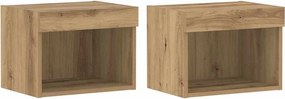 vidaXL TV szekrény garnitúra 2 pcs Artisan tölgy 40 x 30 x 30 cm