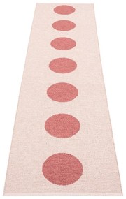 Világospiros kültéri-beltéri futószőnyeg 70x280 cm Vera Pop Blush – Pappelina