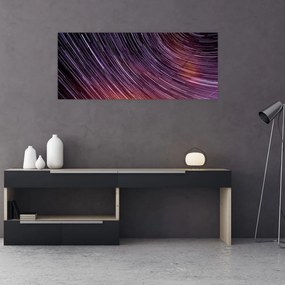 Homályos csillagok képe az égen (120x50 cm)